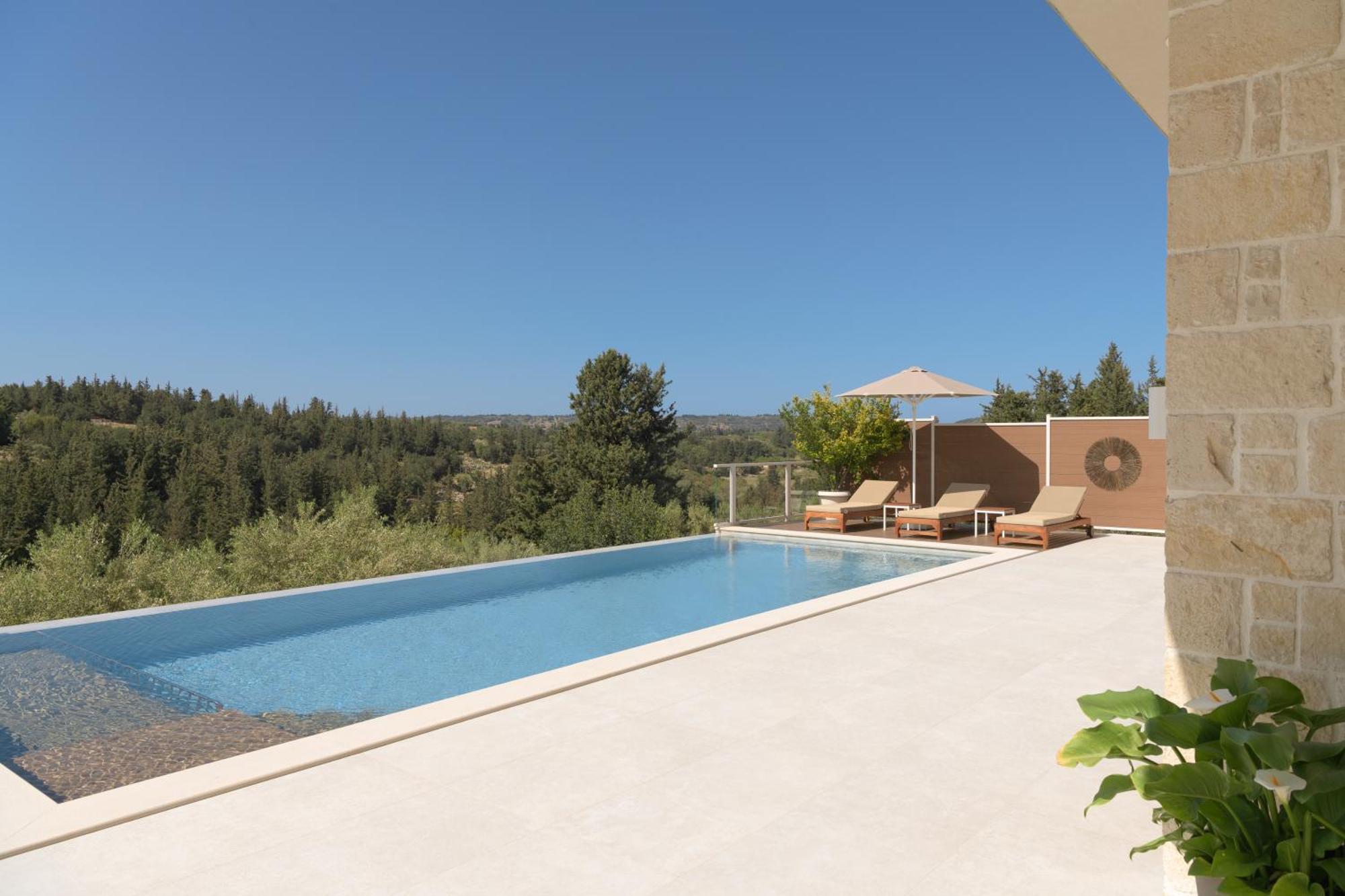 Reflection Villa, With Heated Pool, Close To Sea, By Thinkvilla Chania  Exteriör bild